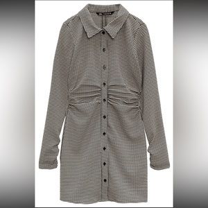 NWOT Zara Houndstooth Dress